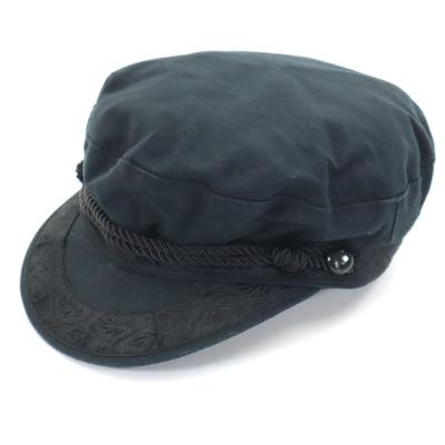 NEW YORK HAT Hergestellt in USA Schirmmütze S schwarz Damen Gebraucht