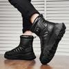 Botines Suela Gruesa Botas de Invierno para Hombre Zapatillas de Hombre Calzado para Hombre Antideslizante Resistente al Desgaste de Caña Alta Deportivo y de Ocio