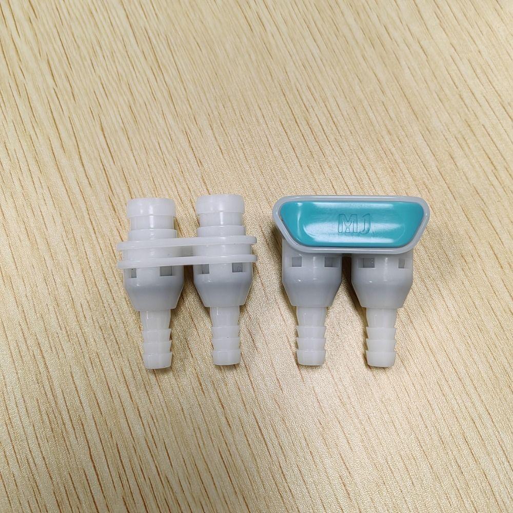 Beauty Instrument Joint CPC Quick Connector Water Injection Joint Double Tube Stop Valve Double Pipe Barb Joint Connector