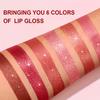 6-Color Matte Lipstick  Waterproof, Long-Lasting, Non-Transferable Formula for Full Coverage & Smooth Application Lipstick Makeup Gift