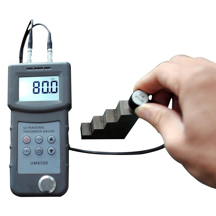 Digital Ultrasonic Thickness Gauge Meter 1.0-245mm,0.05-8inch (in Steel) серый