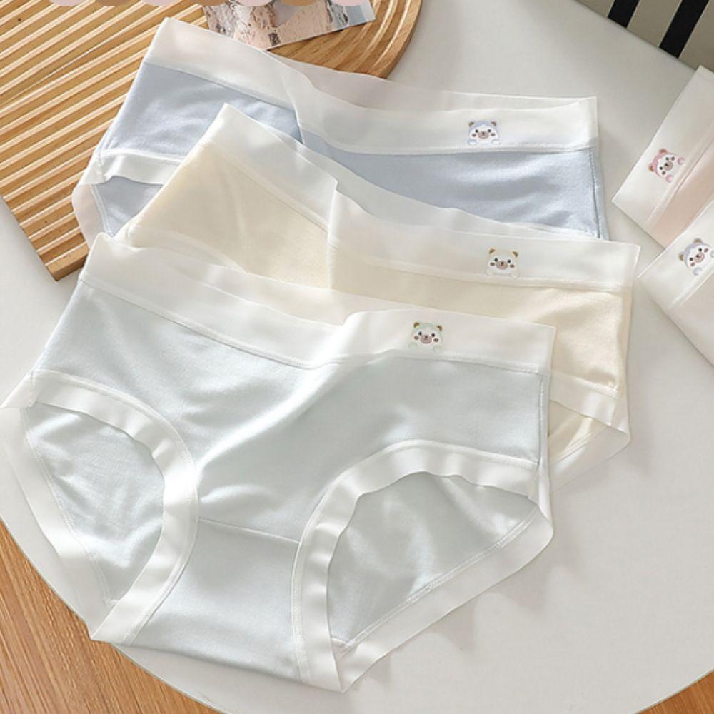 5PCS Cute Seamless Briefs Underwear Bear Underpants Fashion Panties for Women  Gifts