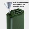 1pcs Metal Funnel Flexible for Car and Motorcycle Emergency Refueling ar Oil Petrol Filling Flexible Hose Pipe Metal Funnel