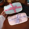 Large Capacity Bow Stationery Bag Desktop Storage Bow Pencil Pouch  Children