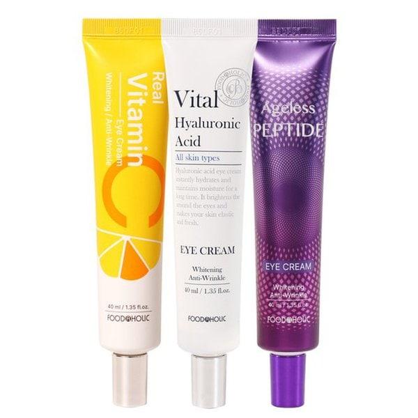 5 Food AholiC Large CapaCity Eye Cream Peptide Hyaluron Vitamin C 40ml Choose 1
