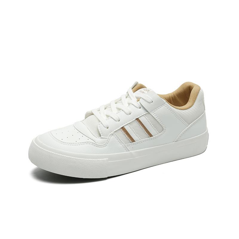 Men's Shoes Tide 2025 Summer Breathable Canvas Shoes Men's Moral Training Versatile White Shoes Casual Board Shoes Men