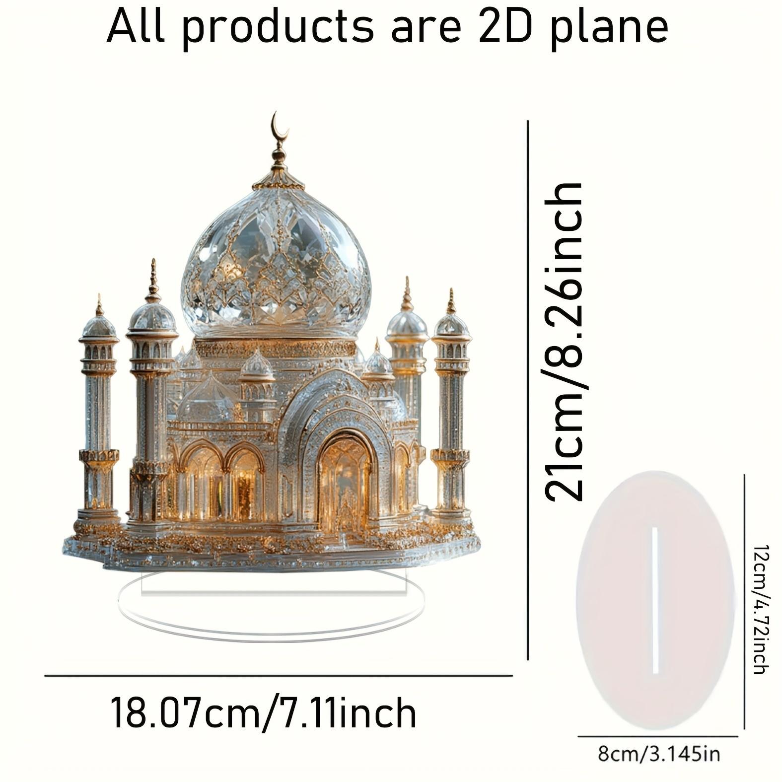 

Романтический Замок 2D Водонепроницаемый Акриловый Настольный Декор Цветная Печать Домашняя Вечеринка Фестивальное Украшение Рождество Влюбленные Девушки Подарок темные хаки