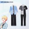 Game Project Sekai Colorful Stage!tenma Tsukasa Cosplay Costume Wig Blue Black Uniform Daily Suits Casual Halloween Costume