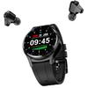 Rainbuvvy GT66 Smart Bracelet 1.39inch IPS HD Touchscreen 360x360 NFC Bluetooth 5.2 Android Smartwatch TWS Sports Watch Multi-language