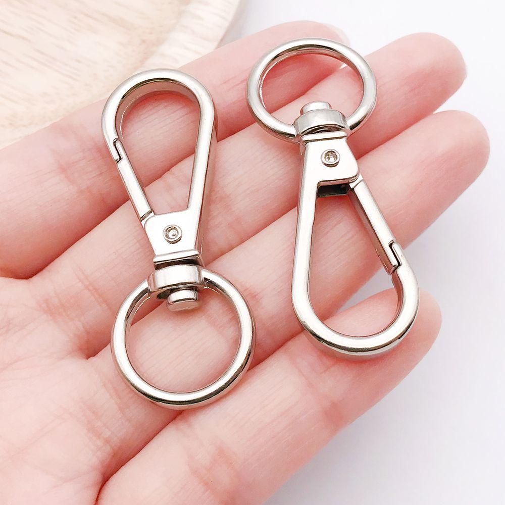 White K Alloy Multi-Style Charm Keychain & Jewelry Accessories