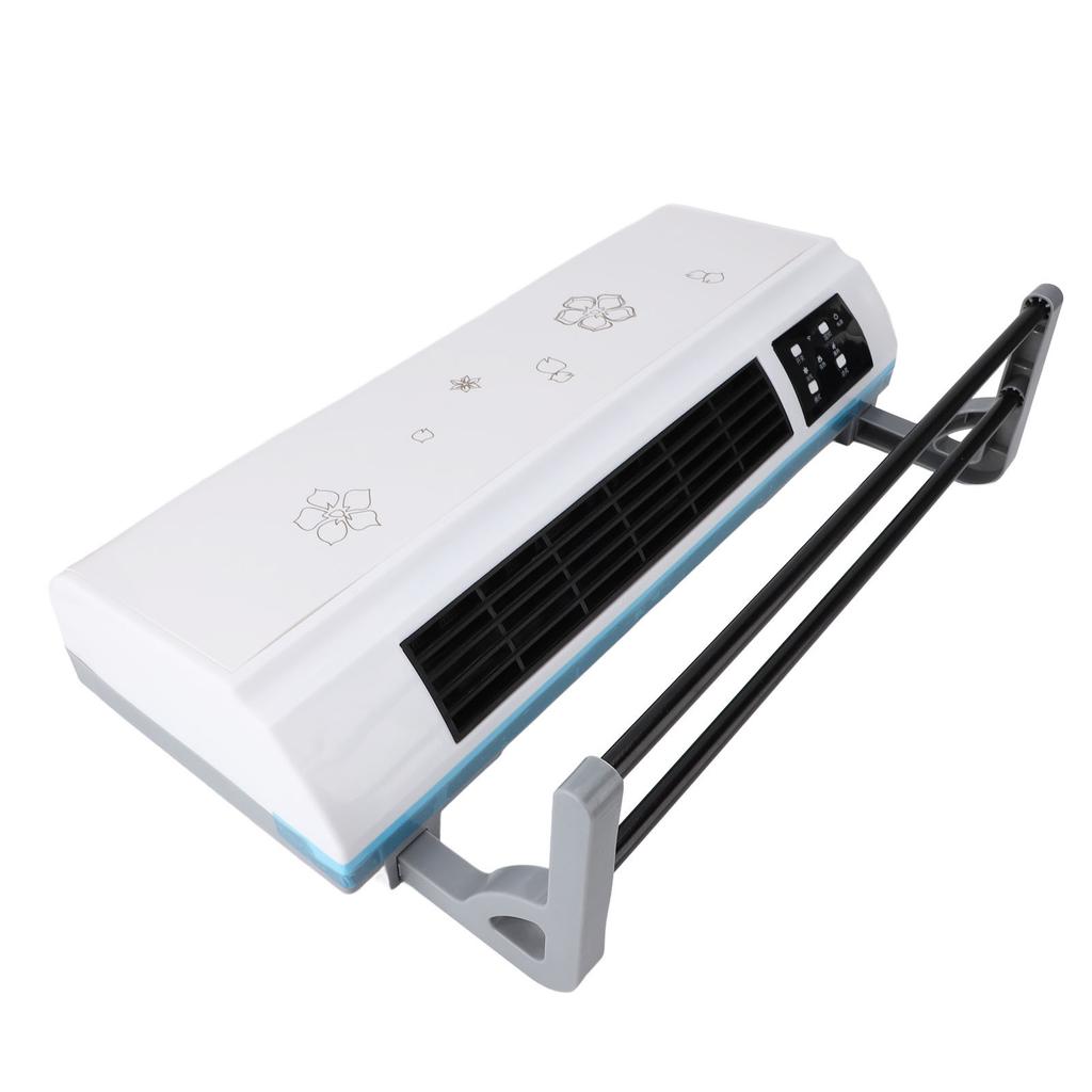 Wall Heater Waterproof Nature Warm Wind Auto Constant Temp Electric Air Heater with Remote for