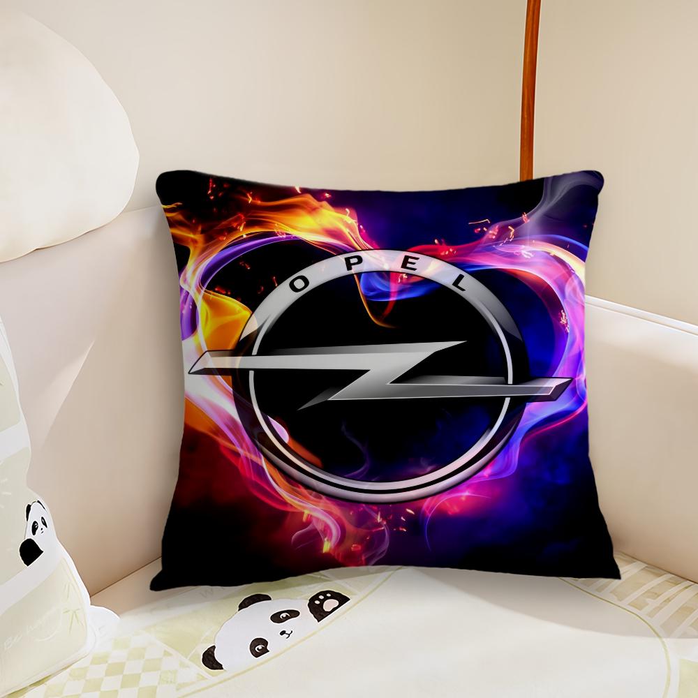 Racing Cars O-Opels-S Cool cushion cover Living Room Headboard Bedroom Office Cushion Cushion Sofa Nap Time Pillow Case