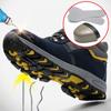 High Quality Winter Boots Men Steel Toe Cap Safety Boots Work Shoes Men Puncture-Proof Work Boots Plush Warm Safety Shoes Boots