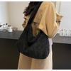 Fashi Corduroy Tote Bags for Women Casual and Versatile Spacious Shoulder Bag Casual Commute Shopping Crossbody Storage Bag