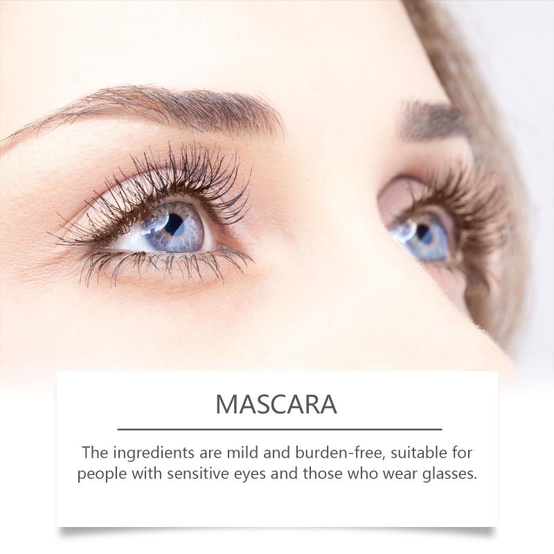 Mascara Allungante Arricciante Aspetto Naturale Impermeabile Resistente alle Macchie Senza Grumi Volumizzante Per Uso Quotidiano A Lunga Tenuta Formula Delicata