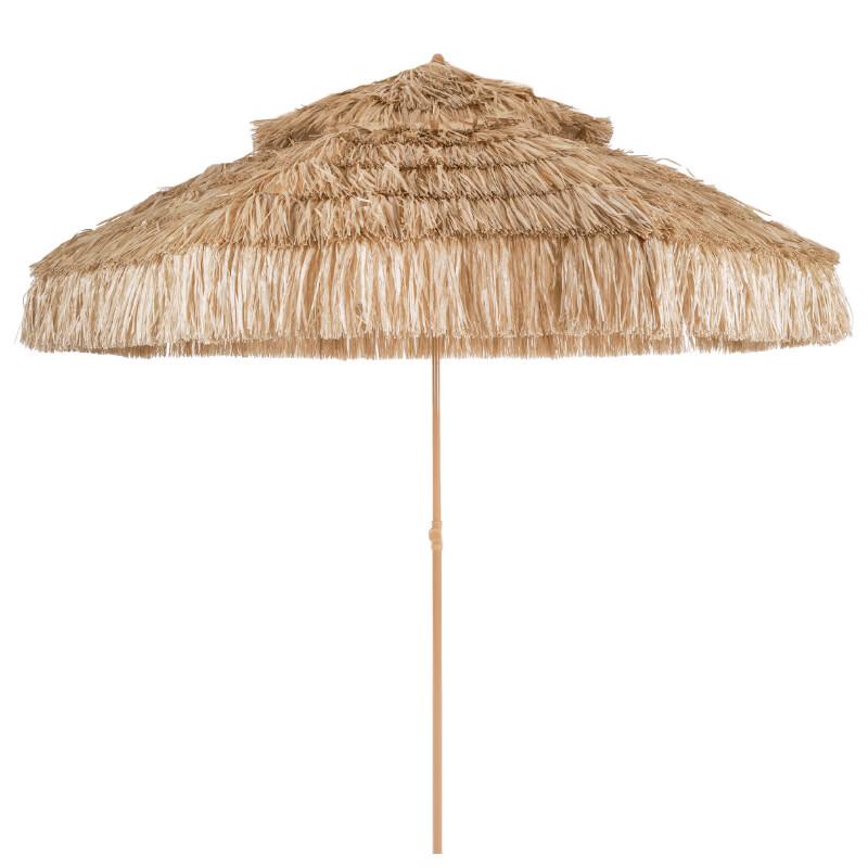 Iron Curtain Cloud Thatch Sunshade Umbrella
