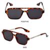 70s Sun Glasses Retro Style Square Sunglasses for Women Men Luxury Brand Shades Eyewear UV400 Beach/Travel/Streetwear Accessory