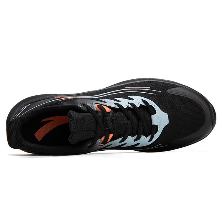 Anta Fabric Rebound Cushioning Breathable Lightweight Abrasion Resistant Slip Resistant Low top Running Shoes Men's 912235581-1