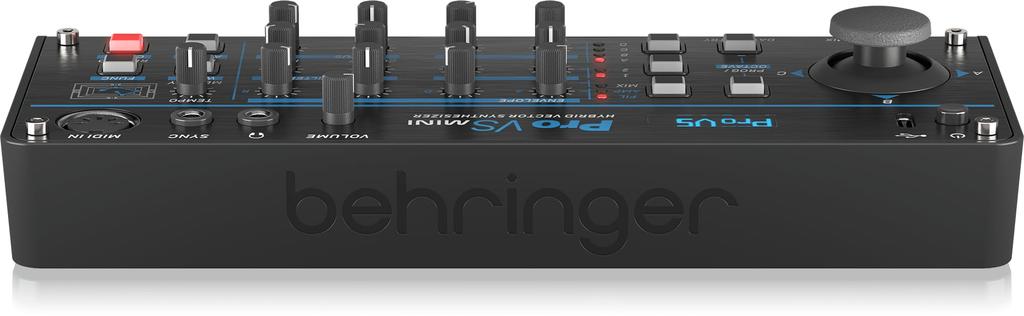 Behringer MINI Portable Hybrid Vector Synthesizer with Analog Chorus 32 USB MIDI Compatible PRO-VS VCF, Built-in Effect, Sequencer/Arpeggiator,
