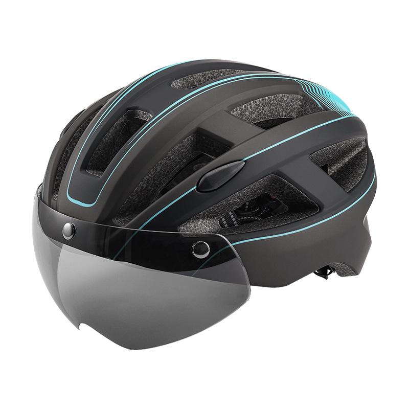 Nové magnetické brýle Cyklistická helma Prodyšná pro dospělé sportovní silniční jezdecká helma na horské kolo