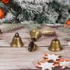 10 Pcs DIY Crafts Small Bells Jingle Bells Vintage Decoration Bells for Hanging Christmas New Year Wedding Party Decorations