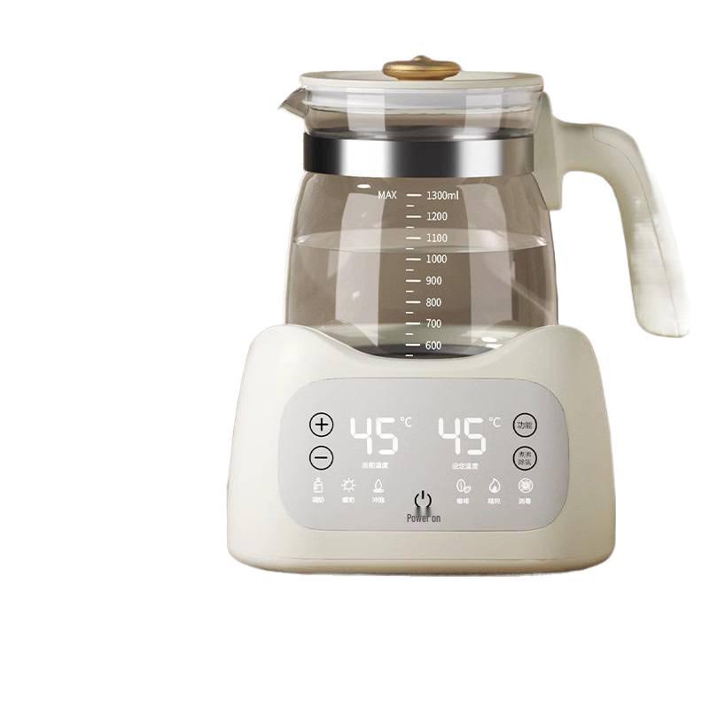 Single Layer Electric Kettle with Constant Temperature & Integrated Tea Maker