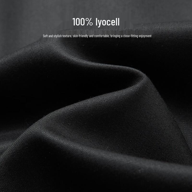 FORTEI Men's 100% Lyocell Tencel Easy-Care Long-Sleeve Business Casual Shirt