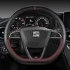 For Seat Leon Cupra R Leon ST Cupra Leon ST Cupra Ateca Cupra Ateca FR Car Steering Wheel Cover PU Leather Auto Accessories