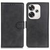 For Xiaomi Poco F6 5G/Redmi Turbo 3 5G Wallet Case Cowhide Texture Anti-Drop Leather Phone Cover