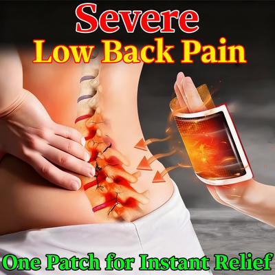 Severe Lumbar Pain Patch - Fast Relief for Back Disc & Vertebrae Ache