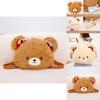 Cute Large Capacity Plush Bear Backpack With Soft Cotton Filling For Girls And Teens