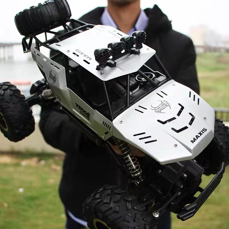 RC Cars Remote Control Car 1:12/16 Off Road Truck Metal Shell LED Headlights Offroad Monster RC Trucks 4WD All Terrain Toys Kids