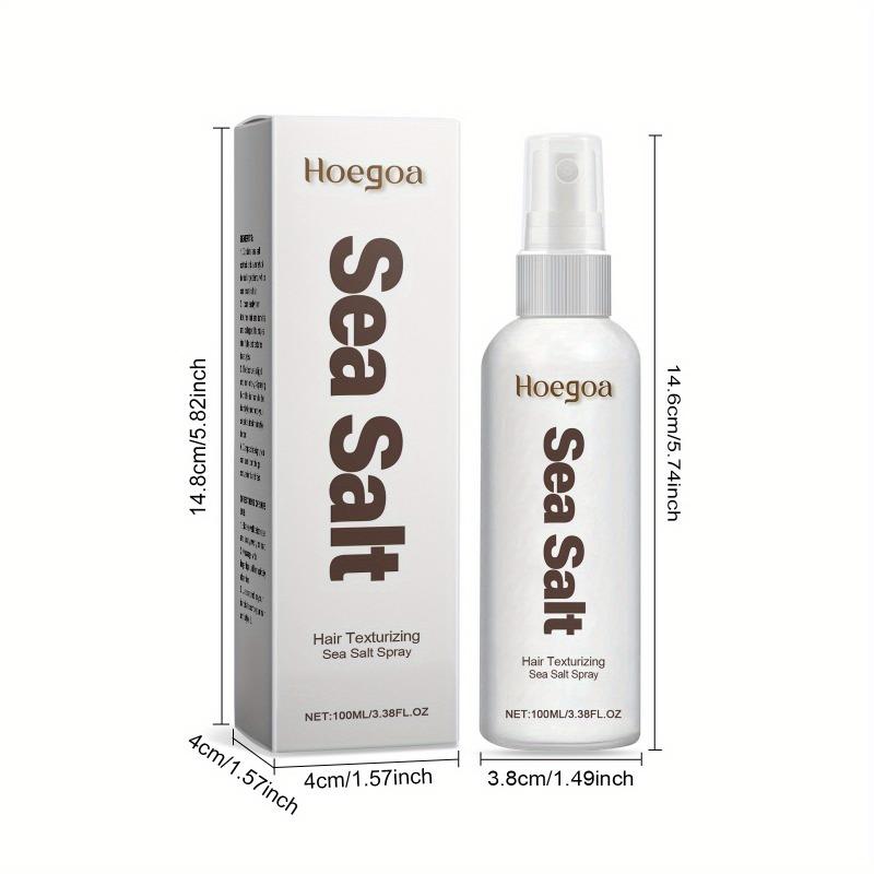 Spray capillaire moelleux au sel de mer 100 ml, Oil Head Fluffy, spray rafraîchissant de contrôle de l'huile, spray pour cheveux secs, gel coiffant