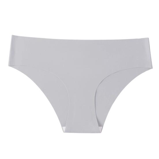 Women s Sexy Ice Silk Thong, Seamless No Show Low-Rise Sport Underwear, Breathable Quick-Dry Invisible Panties M