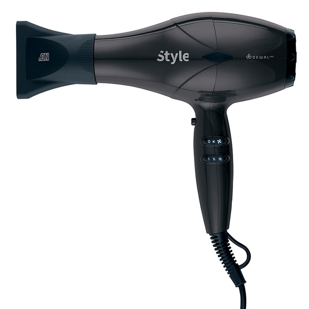 

Hair Dryer Dewal Pro Style 2000 W 2 Nozzles Diffuser Black