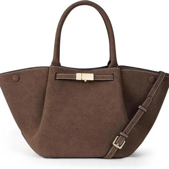 Dámská vintage matná kožená taška Velká nákupní taška Modely přes rameno Designérská