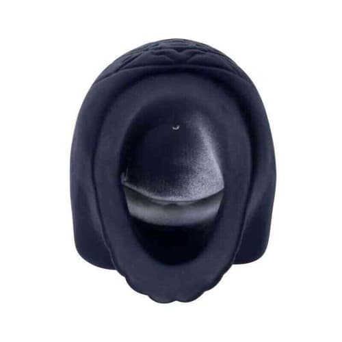 Aztec Death Whistle for Pranks, Halloween Gifts, and Crafts (Black Skull)