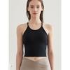 Seamless Sexy Beauty Back Yoga Vest Sports Bra Women's Base Strap Quick-Drying with Chest Pad Workout Dance Clothes Elastic