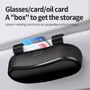 Auto Car Glasses Box Portable Car Sunglasses Holder In The Car Driving Glasses Holder Eyeglass Case Sun Visor Car Lenses Holder