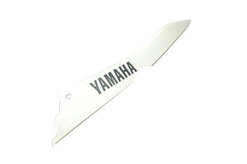 Genuine Yamaha Motor (Yamaha) Left Side Molding, White, for Yamaha Cygnus X SE44J (Part Number 990170)