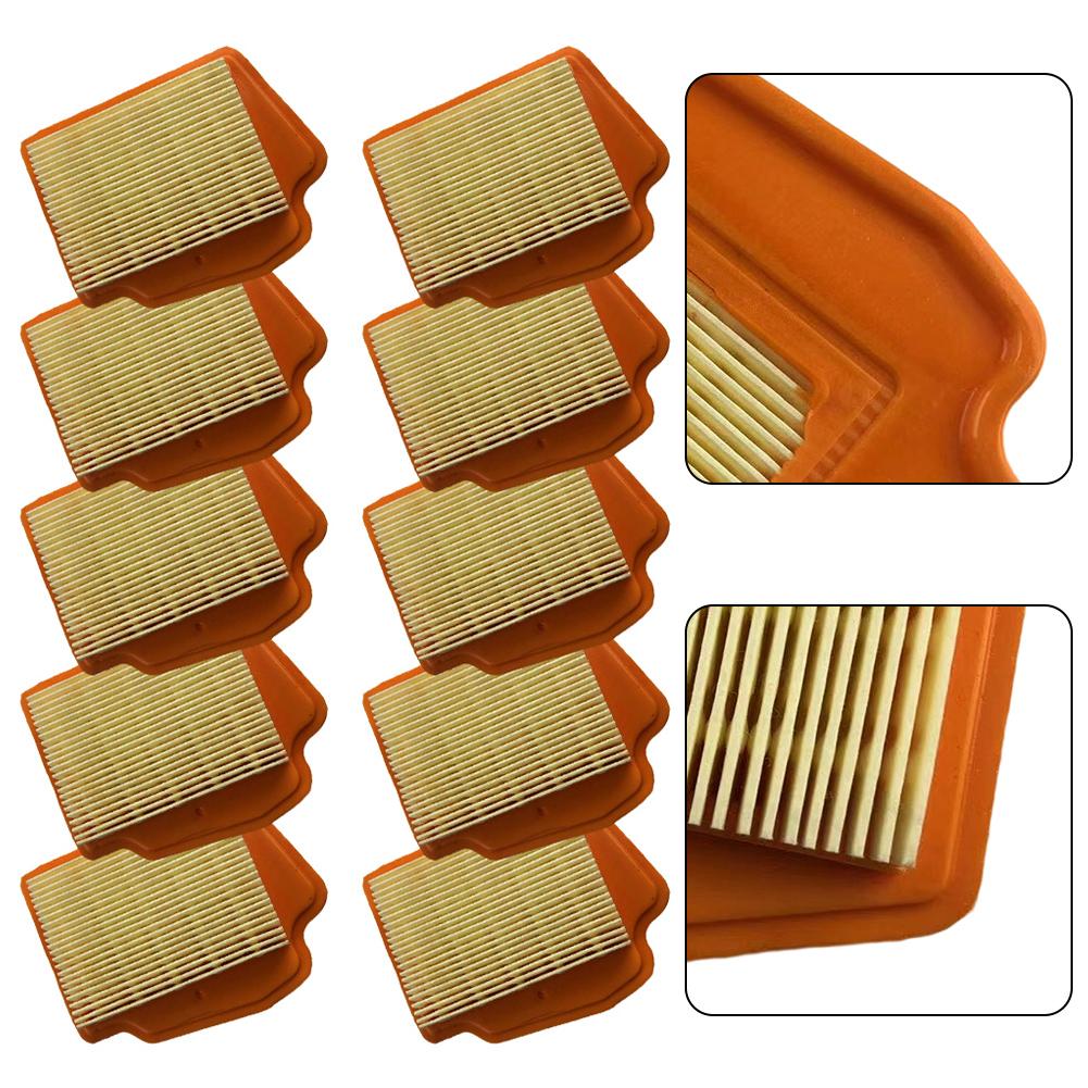 10 Stück Luftfilter 41481410300 Ersatz für FS490 FS510 FS560 Luftfilter Garten-Motorgeräte-Zubehör