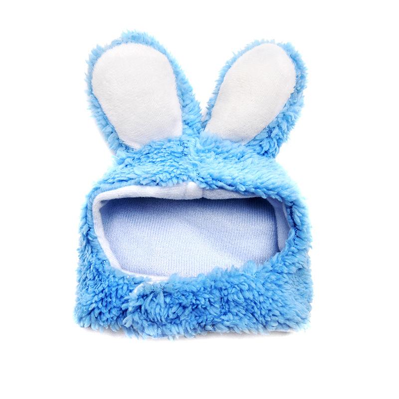 Cute Rabbit Ears Dog Hat Teddy Bichon Costume Transform Pet Cat Headwear Fashionable Net Celebrity Accessories