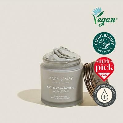 Cica Tea Tree Calmante Wash Off Pack 125g
