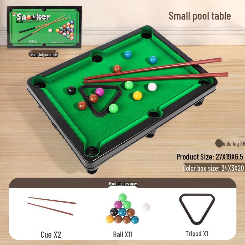 Creative Wedding Reception Mini Billiard Game Set - Large Pool Table with Door Blocker Prop