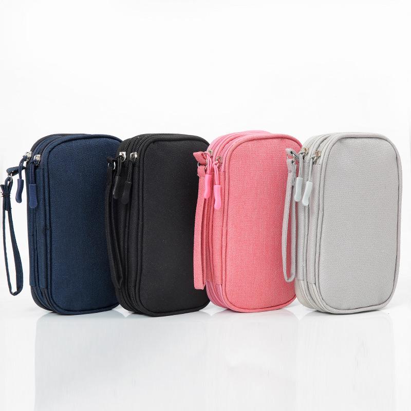 Back-to-School Cable Organizer: Portable Multi-Purpose Travel Bag & College Student Charger Case