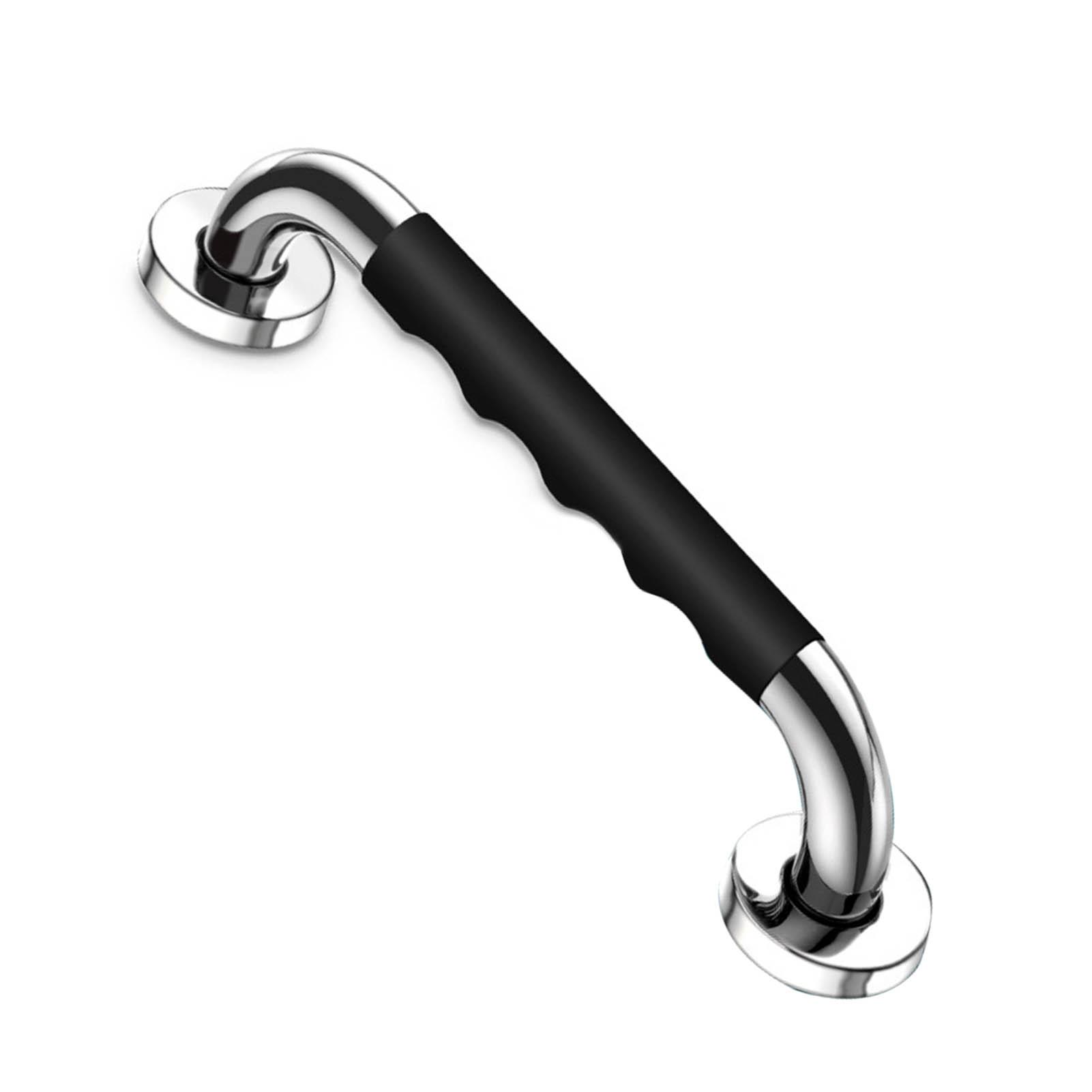 

Stainless Steel Grab Bars Rust Resistance Shower Grab Bar with Skid Resistance Silicone for Bathroom Hospital