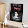 Disney Diamond Painting Alice in Wonderland Themed Illustrations 5D Diamond Painting Art Embroidery Cross Stitch Room Decoration