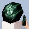 Hibernian FC Mini 5 Fold Pocket Umbrella Compact Lightweight Anti UV Rain Sun Protection Umbrella Portable Travel Umbrella
