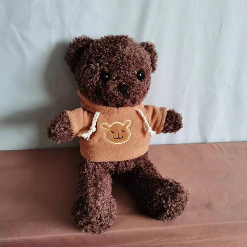 Cute Plush Panda Teddy Bear Doll In Clothes - Small Children's Gift Toy