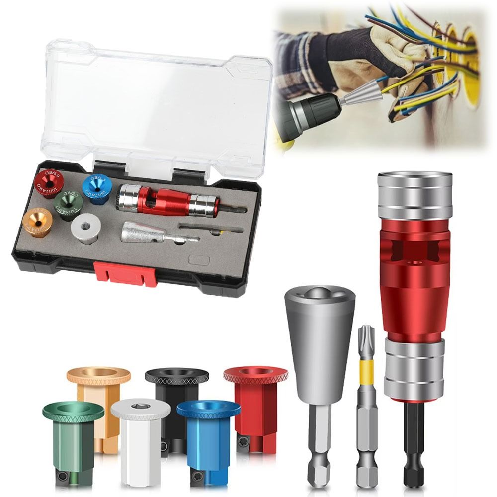 Waterproof Cable Stripping Tool Set Portable Twister Kit Wire Stripper Kit  for Electric Drill